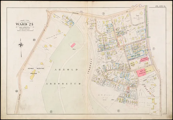 Atlas of the city of Boston, West Roxbury