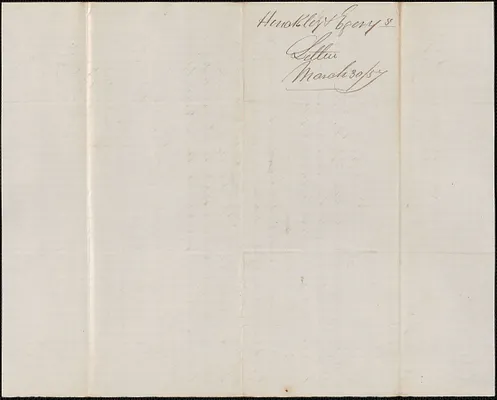 Hinckley and Egery to W. A. Harrington, 30 March 1857