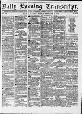 Daily Evening Transcript