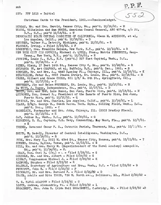 Cross Reference Memorandum