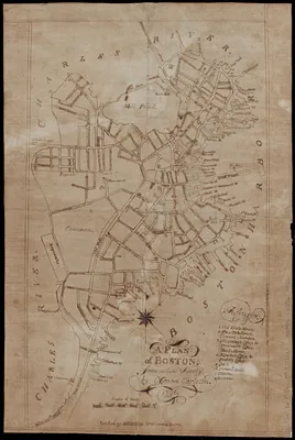 A plan of Boston, from actual survey by Osgood Carleton