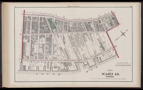 Atlas of the county of Suffolk, Massachusetts : vol. 1st including Boston proper : from actual surveys and official records