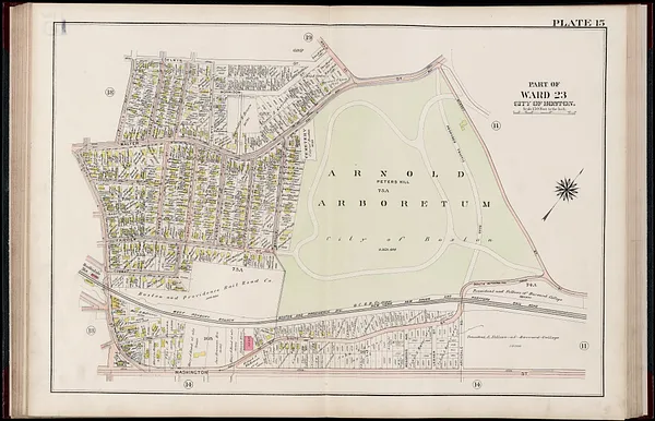 Atlas of the city of Boston, West Roxbury : from actual surveys and official plans