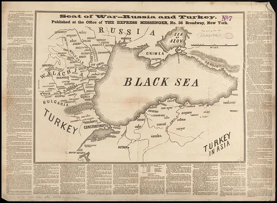 Seat of war--Russia and Turkey