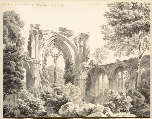 Inside the East End of Nettley Abbey