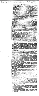 Newspaper Clipping, New York Journal American