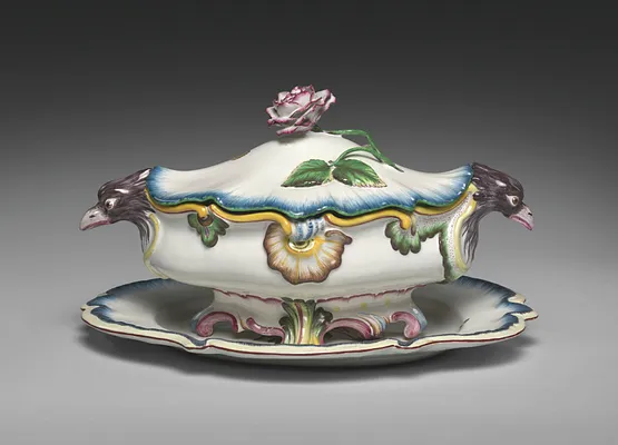 Covered Tureen on Stand