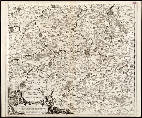 Nova et accurata Hannoniae comitatus