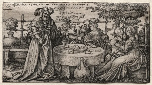 The Prodigal Son:  Wasting His Fortune