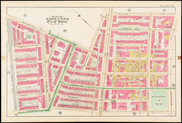 Atlas of the city of Boston : city proper and Roxbury