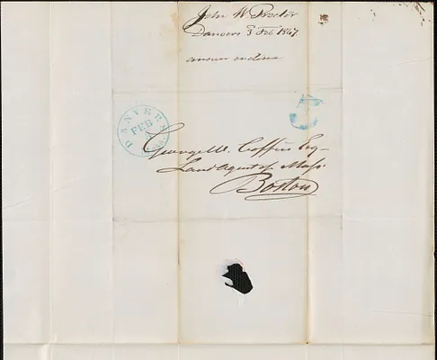 John W. Proctor to George Coffin, 3 February 1847