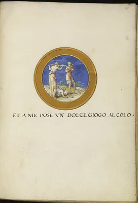 Leaf from Emblem Book