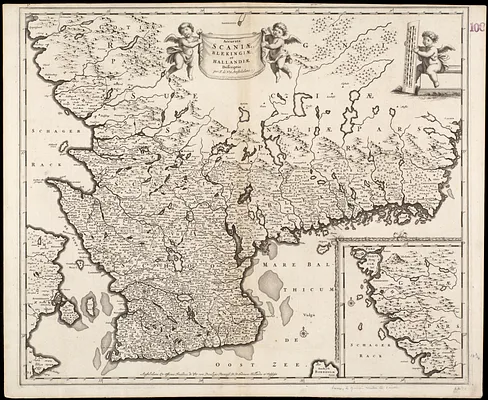 Accurata Scaniae, Blekingiae et Hallandiae descriptio