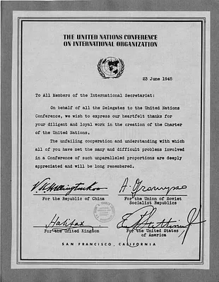 Note to International Secretariat Delegates