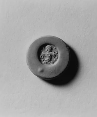 Stamp Seal with the Heads of a Man and a Stag