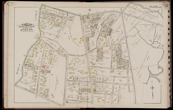 Atlas of the city of Boston : Dorchester : volume three : from actual surveys and official records