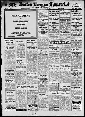Boston Evening Transcript