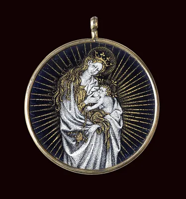 Medallion with the Emperor Augustus's Vision of the Virgin and Child
