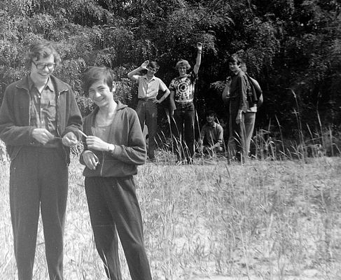 Outdoor Gathering of Friends, 1968