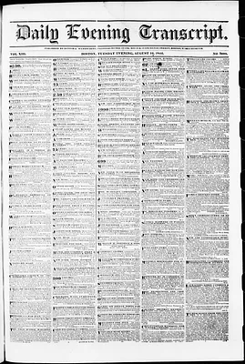 Daily Evening Transcript