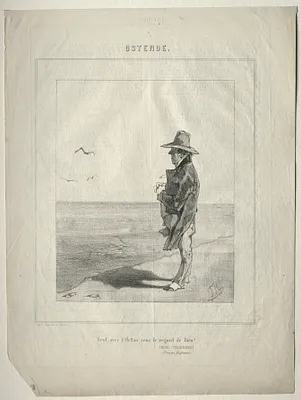 Ostend (Seul avec l'ocean sous le regard de Dieu!)