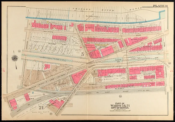Atlas of the city of Boston, Roxbury
