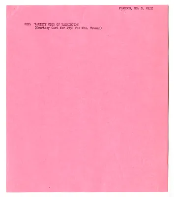 Cross Reference Memorandum