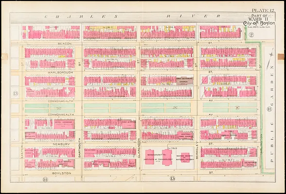 Atlas of the city of Boston : city proper and Roxbury