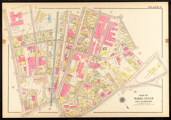 Atlas of the city of Boston, Roxbury