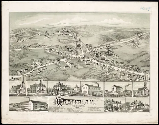 Wrentham, Massachusetts, 1888