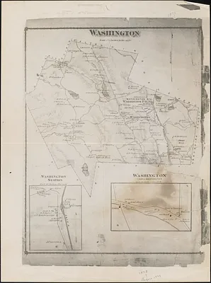 Washington 1876 Map