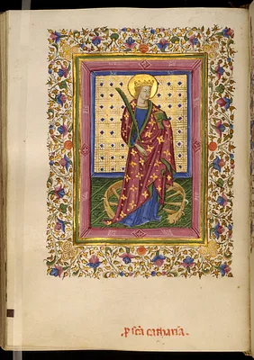Leaf from Book of Hours