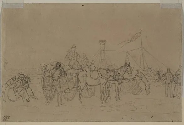 Passengers for Rhine Steamer (verso)
