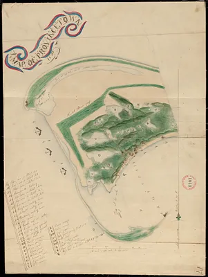 Plan of Provincetown, surveyor's name not given, dated 1831