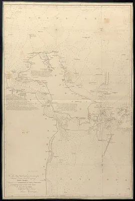 To the Honble. the Court of Directors of the United East India Company, this chart, intended as an accompaniment to the book of directions for navigating to, from, and in the East Indies