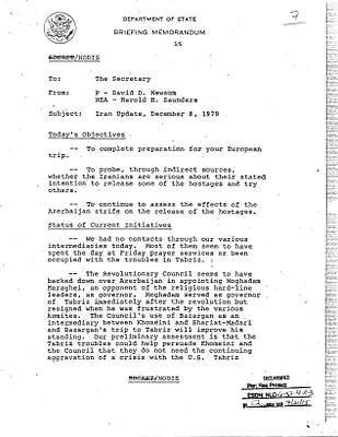 Iran Update: December 8, 1979