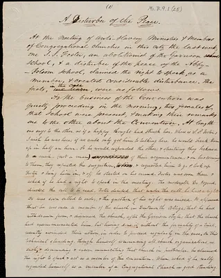 A disturber of the peace by Amos Augustus Phelps, [ca. 1841?]