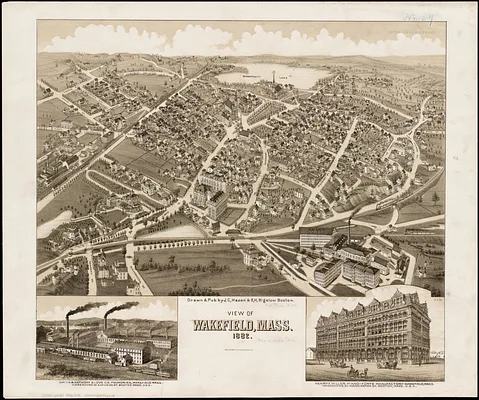View of Wakefield, Mass