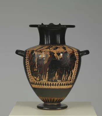 Hydria Depicting a Wedding Procession