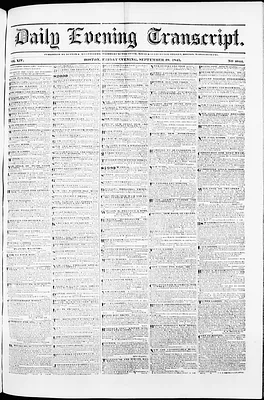 Daily Evening Transcript