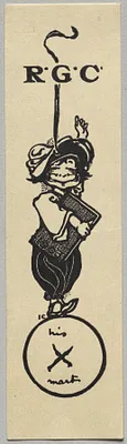 Bookplate: R. G. C.
