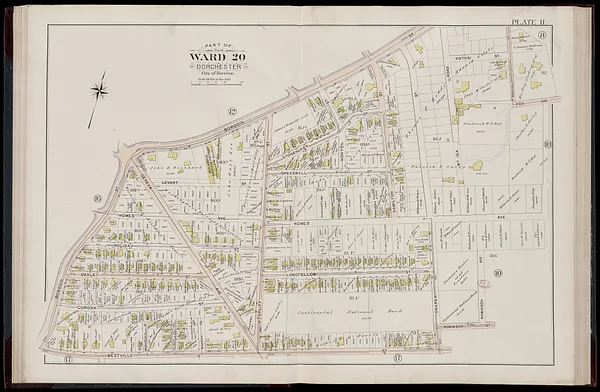 Atlas of the city of Boston, Dorchester, Mass., vol. 5 : from actual surveys and official plans
