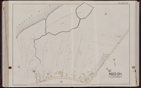 Atlas of the city of Boston, volume seven, Brighton, Mass.