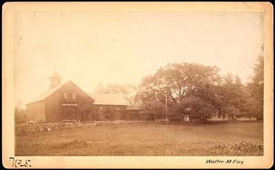 Sudbury Reservoir, real estate, Walter M. Fay, barn, Southborough, Mass., ca. 1893