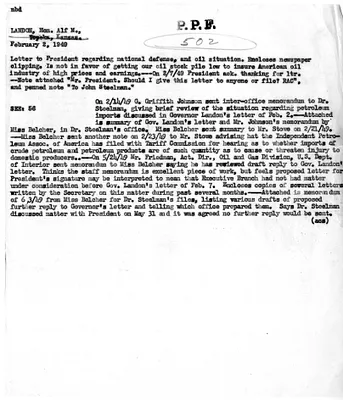 Cross Reference Memorandum