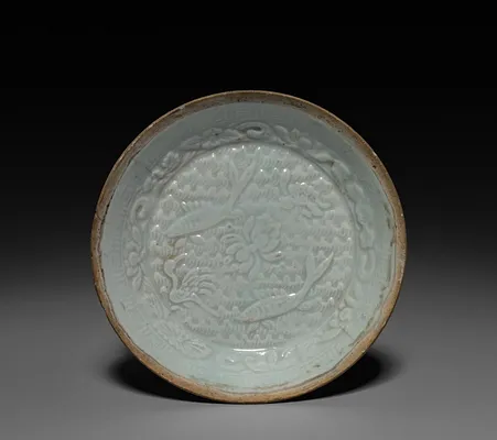 Saucer: Qingbai ware
