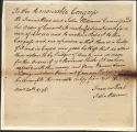 Report to the Continental Congress, 1776 November 20