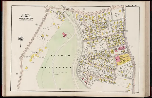 Atlas of the city of Boston, West Roxbury : from actual surveys and official plans