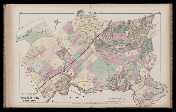 Atlas of the county of Suffolk, Massachusetts : vol. 3rd including Boston and Dorchester : from actual surveys and official records
