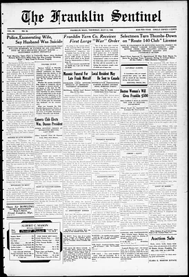 The Franklin Sentinel